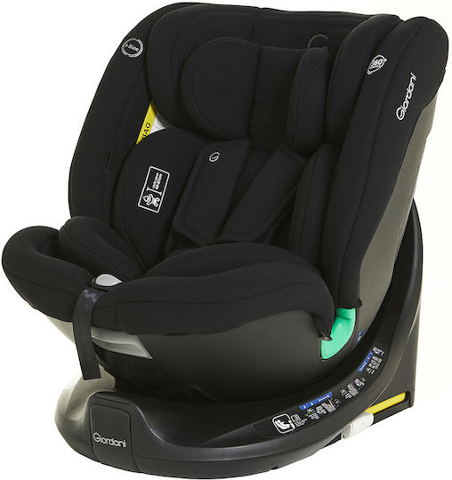 Giordani Polaris Scaun Auto pentru Copii i-Size cu Isofix Negru