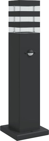 vidaXL Solar Light Floor Column 11W with Motion Sensor and Photocell IP44 14cmx14cmx50cmcm