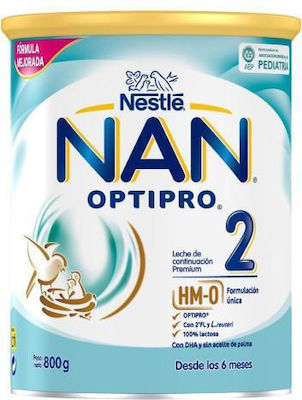 Nestle Γάλα σε Σκόνη Nan Optipro 2 για 6m+ 800gr