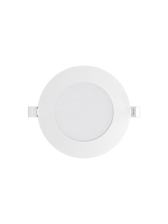 Braytron Кръгла LED Панел 9W с Неутрално бяло Светлина 4000К