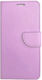 Leewello Wallet Silicon / Piele artificială Violet (Xiaomi 13 Lite)