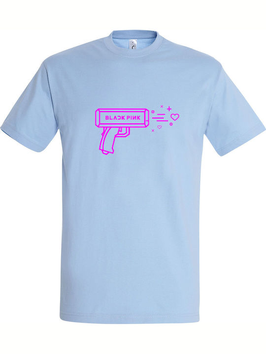 kirikoko Blackpink Gun Hearts Kpop Tricou Albas...