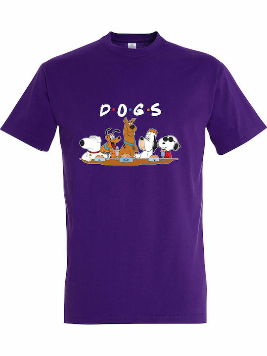 Friends Scooby Doo Snoopy Dogs T-shirt