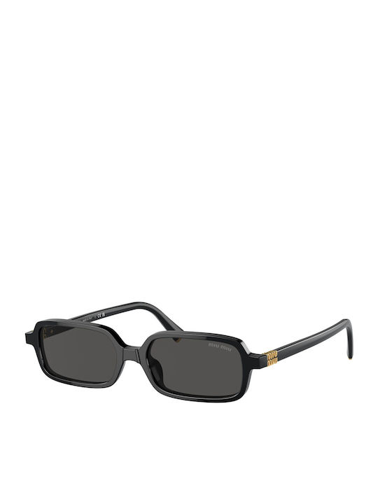 Miu Miu Women Sunglasses With Black Horn-Rimmed...