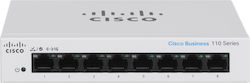 Cisco CBS110-8T-D Unmanaged L2 Switch with 8 Gigabit (1Gbps) Ethernet Ports