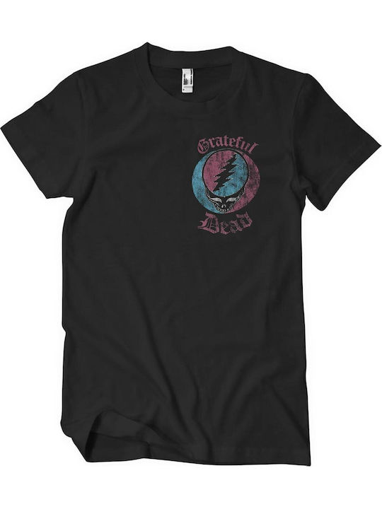Paperinos Grateful Dead T-shirt Black Cotton