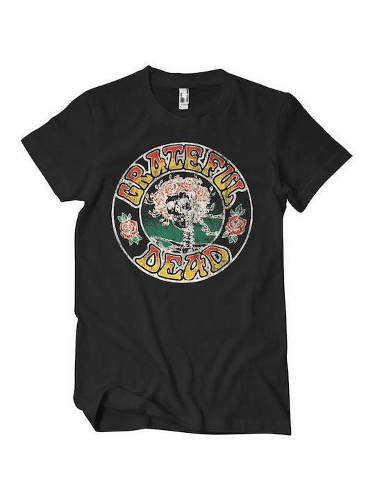 Paperinos Grateful Dead T-shirt Μαύρο Βαμβακερό