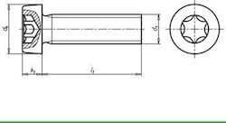 Screw Hexagon Inox 25pcs