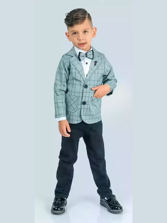 Trendy Shop Kids Suit Winter 4pcs White