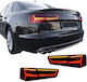 Πισινά Φανάρια Set Audi A6 C7 11-15 Led Bar Dynamic Κόκκινο Crystal Eagle Eyes