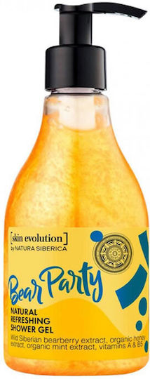 Natura Siberica Bärenparty Natürliches erfrischendes Duschgel 260ml