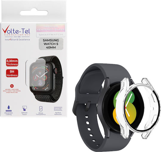 Volte-Tel Tempered Glass for the Samsung Watch 5 1pcs 8363870