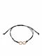Ekan Damen Armband mit Design Unendlichkeit aus Roségold 14K mit Diamant
