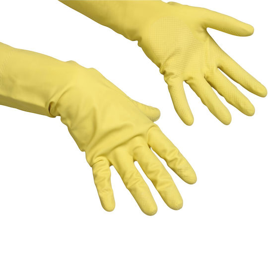 Vileda Γάντια Καθαριότητας Contract Latex Klein Gelb 1Stück
