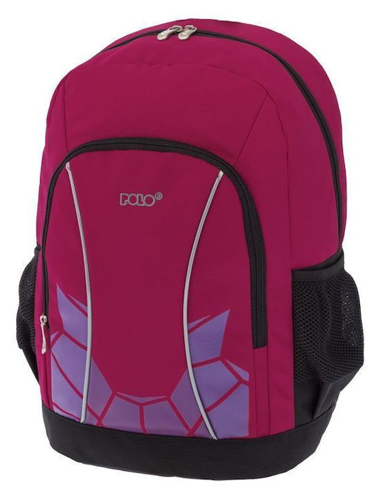 Polo Σακιδιο Schulranzen Rucksack Junior High-High School in Fuchsie Farbe 2018