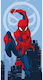 Borea Παιδική Πετσέτα Θαλάσσης Spiderman 140x70εκ.