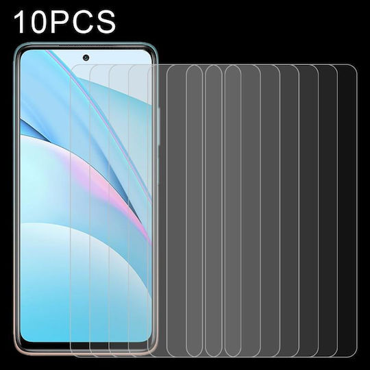 2.5D 0.26mm Tempered Glass 10pcs (Mi 10T / Mi 10T ProOnePlus 10T 5G)