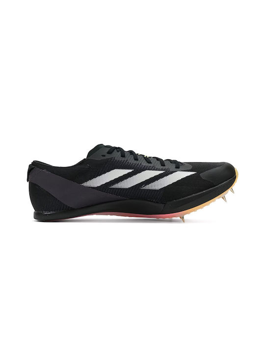 Adidas Adizero Finesse Ανδρικά Αθλητικά Παπούτσια Spikes Core Black / Zero Metalic / Spark