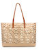 Wavy Flair Women's Bag Tote Handbag Beige