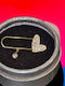 Pin Kragenstange aus Stahl Gelb