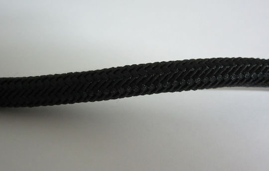 Knitted Lace Black 10mm x 2m