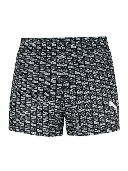 Men's Swimwear Shorts Black with Patterns