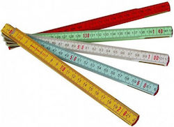 BMI Tools NX2389 Wooden Folding Ruler 2m