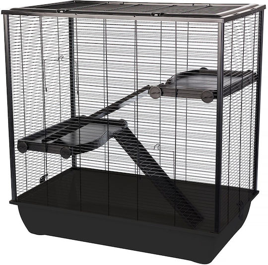 Inter-zoo Frodo + Plastic Κλουβί Τρωκτικού 80x80x48cm
