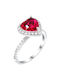 Damen Ring aus Silber