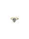 Women's Gold Plated Steel Ring