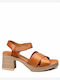 Leather Sandals Brown