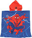 Marvel Παιδικό Πόντσο Θαλάσσης Spiderman Μπλε