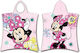 Borea Kids Beach Poncho Minnie Pink