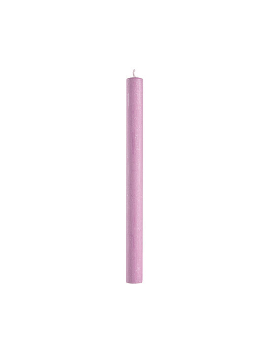 Scented Candle Taper Pink 1pcs