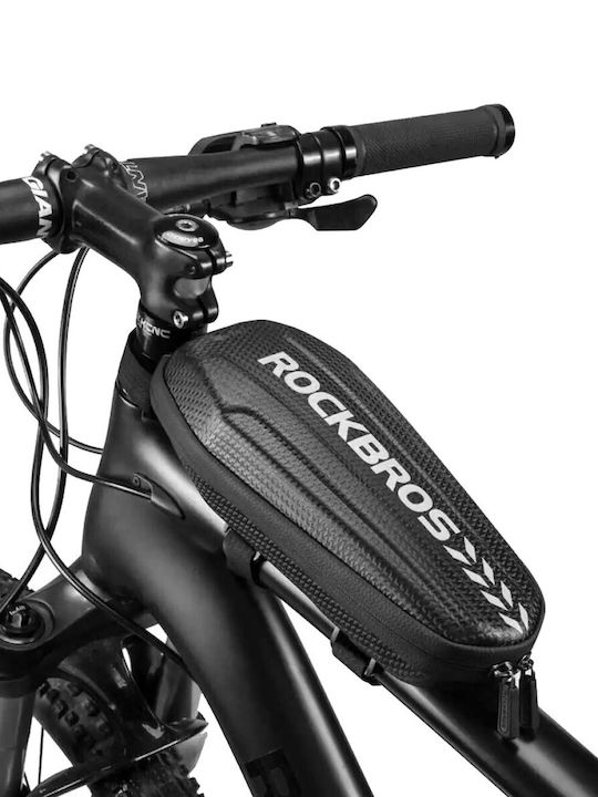 Rockbros Geantă pentru ghidon bicicletă Negru