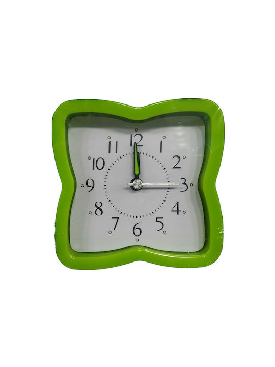 Tabletop Clock with Alarm Green 606261