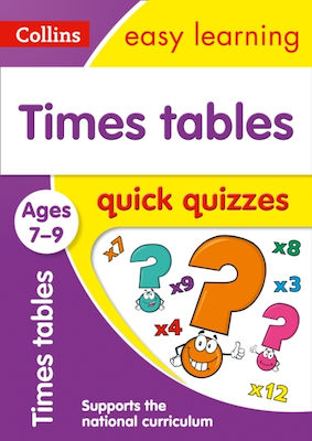 Times Tables Quick Quizzes Ages 7