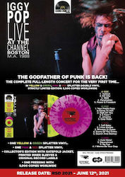 Rsd21 Iggy Pop Live la Channel Boston 2xlp