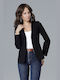 Lenitif Damen Blazer Schwarz