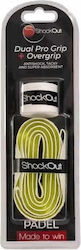 Dual Pro Grip+overgrip Shockout Λευκό Κίτρινο Dual Pro Grip+overgrip Shockout Λευκό Κίτρινο