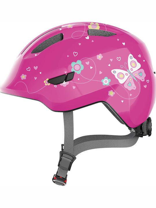 Abus Smiley 3.0 Kinderfahrrad- / Rollerhelme Fahrrad City Rosa