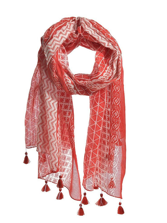 Ble Resort Collection Women's Scarf Red