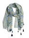 Ble Resort Collection Women's Scarf Blue