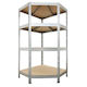 AR Shelving Γωνιακή Ραφιέρα Dexion 90x45x180εκ. με 4 Ράφια Συνολικής Αντοχής 680kg