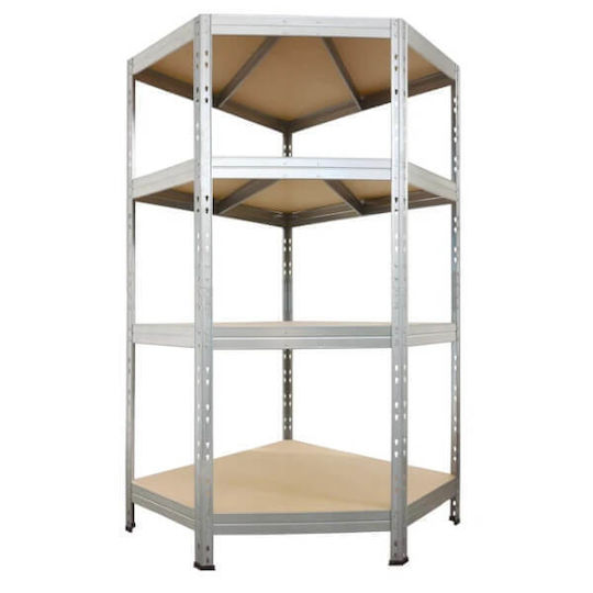 AR Shelving Γωνιακή Ραφιέρα Dexion 90x45x180εκ. με 4 Ράφια Συνολικής Αντοχής 680kg