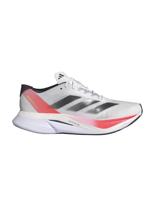 Adizero Boston 12 Мъжки Спортни обувки Running Ftw White / Aurmet / Solid Red