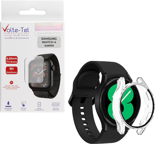 Volte-Tel Tempered Glass pentru Huawei Watch 4 / Watch 4 ProGalaxy Watch 4 44mm 1buc 8363863