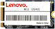 Lenovo SSD 512GB τύπου M.2 με σύνδεση PCI Express 4.0 5SS0V26408