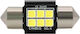 Λάμπες Αυτοκινήτου Canbus LED 6000K Ψυχρό Λευκό 12V 3.5W 2τμχ