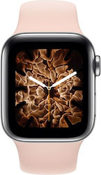 T500 Plus Smartwatch με Παλμογράφο (Pink)
